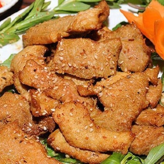 Vú Heo Nướng Ngũ Vị