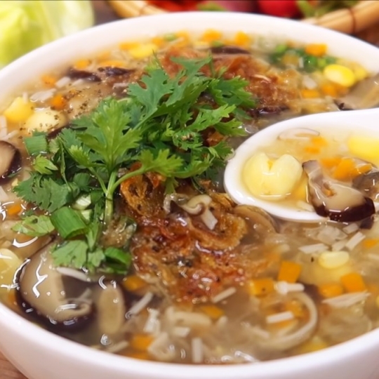 Súp Cua Thập Cẩm